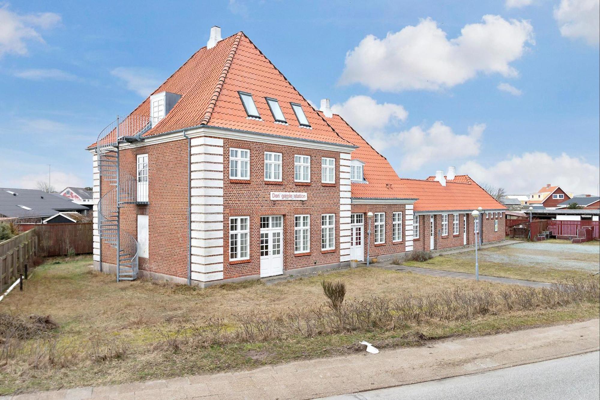 Bed and Breakfast Hirtshals Gamle Station Exterior foto